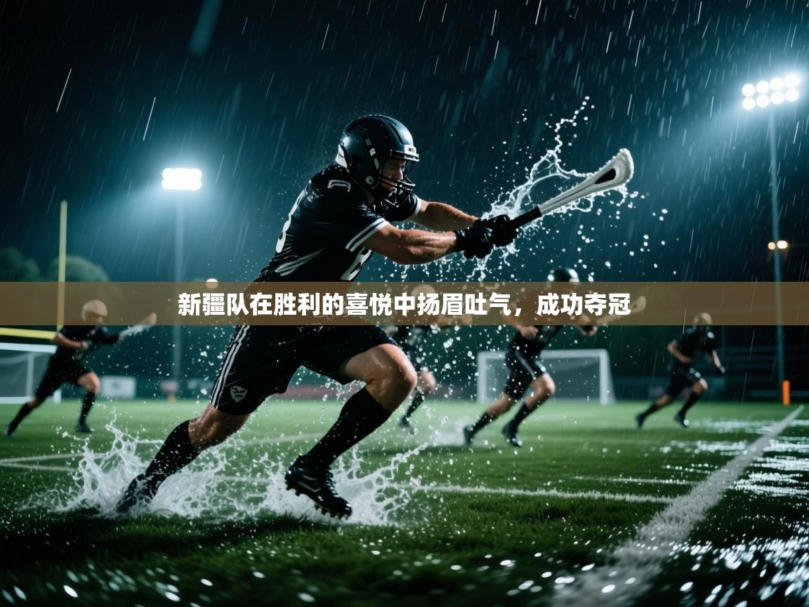 新疆队在胜利的喜悦中扬眉吐气，成功夺冠