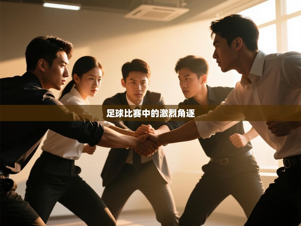 足球比赛中的激烈角逐
